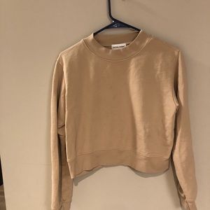 COTTON CITIZEN Milan Crop Top Sweatshirt